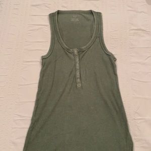 Aerie olive green racer back tank